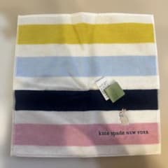 kate spade ストライプ タオルハンカチのサムネイル