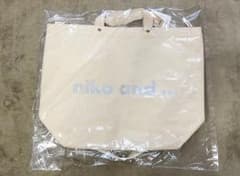 ニコアンド ロゴトート(新品、未開封)のサムネイル