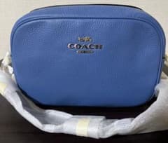 新品・未使用】COACH ショルダーバッグ CE597 スカイブルー - メルカリ