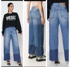 【1点限り】DIESEL Widee  ジーンズワイド ハイウエスト W25のサムネイル