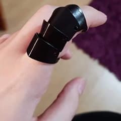 アーマーリング 黒・ブラックのサムネイル