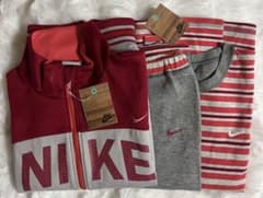 タグ付きNIKE ジャージ 上下&長袖Tシャツ150CMのサムネイル