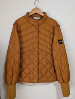 【AIGLE 】エーグル キルティングジャンパー オレンジのサムネイル