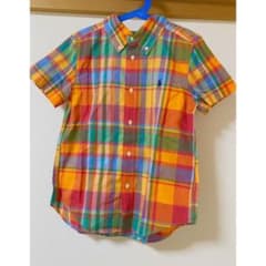 ラルフローレン 半袖シャツ チェックシャツ　キッズ　こども服のサムネイル