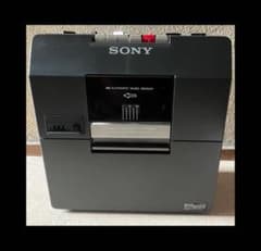 SONY TCM-1390 録音　再生　拡声機器 カバー付きのサムネイル