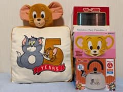 【バラ売り可】トムとジェリー ぬいぐるみ 食器 ケトル 計4点セット