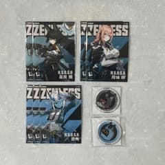 ゼンゼロ グッズセット / 星見雅 月城柳 蒼角 ブロマイド 缶バッジ