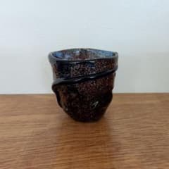 稲嶺盛吉　琉球ガラス工房虹　紅珊瑚グラス　逸品 稲嶺盛吉 琉球ガラス工房虹 紅珊瑚グラス 逸品 - メルカリ