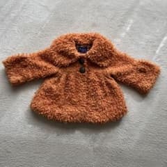 ANNA SUI mini アナスイミニ オレンジ ファーコート - メルカリ