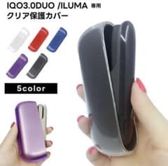 IQOS 3 DUO ILUMA 専用 クリア保護カバー デコ可能❣️のサムネイル