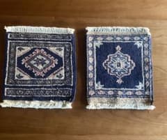 Pakistan mini rug ２枚セットで