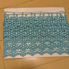 レース　水色のサムネイル