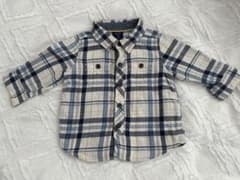 babyGAP ベビー 長袖 チェックシャツ 70cmのサムネイル