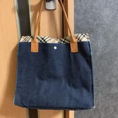 Burberryデニムトートバッグのサムネイル