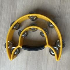 MAXTONE ダブルタンバリン イエローのサムネイル
