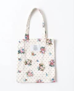 POPPY あさぎーにょ ドット フラワートートバッグ POPPY あさぎーにょ ドット フラワートートバッグ - メルカリ