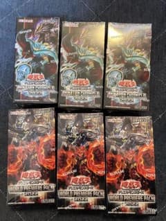 遊戯王 6ボックス 新品、未開封、シュリンク付き - メルカリ