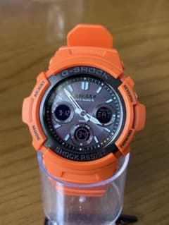 CASIO G-SHOCK 電波ソーラー　メンズ腕時計 AWG-M100MRのサムネイル