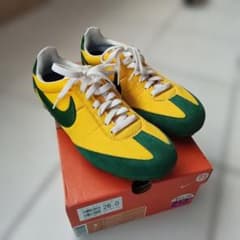 NIKE OREGON WAFFLE スニーカー イエロー グリーンのサムネイル