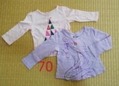 長袖Tシャツ 2枚セット　ラプンツェルのサムネイル