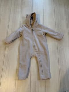 H&M 아기 양털 커버 올 곰 귀 6-9m