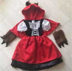 ハロウィン キッズ衣装 赤ずきん&オオカミのサムネイル