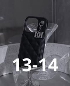 Darich キルティングミラーDDチャームiPhoneケース 13-14用のサムネイル