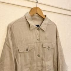 【超希少】90s old gap リネン トラッカージャケット デニムジャケットのサムネイル
