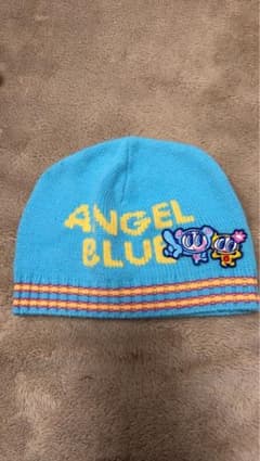 ANGEL BLUE ニット帽 ビーニー 水色のサムネイル