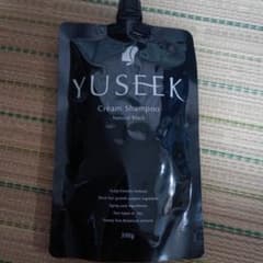 YUSEEK Cream Shampoo Natural Black 350gのサムネイル