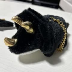 黒い恐竜ぬいぐるみ2個セットのサムネイル