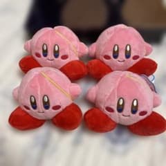 星のカービィ ぬいぐるみキーホルダー ニコニコ4体セットのサムネイル