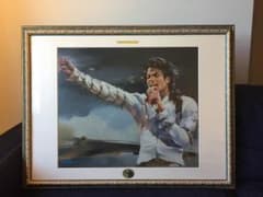 マイケルジャクソン 油絵画 Michael Jackson 村山直儀 - メルカリ