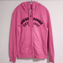 アバクロンビー&フィッチ パーカー ショッキングピンク Abercrombieのサムネイル