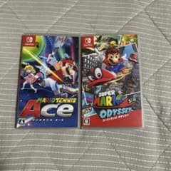 Nintendo Switch ソフト セット マリオオデッセイ マリオテニスのサムネイル