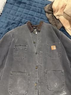 Carhartt ダークグレー ワークジャケット デトロイトジャケット SALEのサムネイル