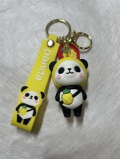 AIXUAN パンダ パイナップル キーホルダー 黄色のサムネイル