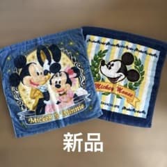[신품] 미키 & 미니 타월 2장 세트 Disney