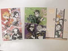 鬼滅の刃 原画展　箔押しイラストカードコレクション　三種のサムネイル