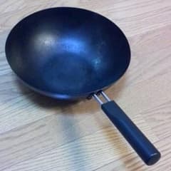 無印良品　中華鍋　鉄　フライパンのサムネイル