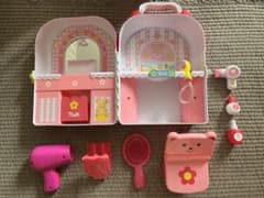 メルちゃん　美容室　ビューティーサロン　ヘアメイクセットのサムネイル