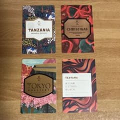 スタバ ロースタリー 東京 エデュケーションカード コースター 4枚