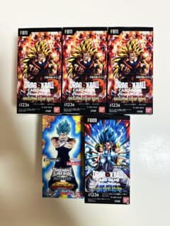 テープ付 ドラゴンボール FB09,FB11, バトルオブサイヤ 計5BOX - メルカリ