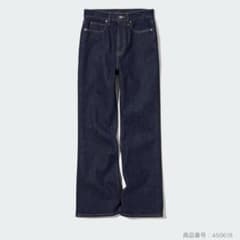 UNIQLO スリムフレアジーンズのサムネイル