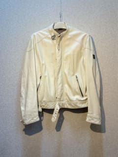 Belstaff GOLD Label シープレザージャケット アイボリー Lのサムネイル