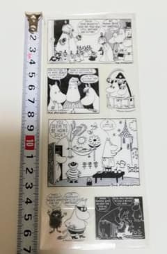 販売終了間近！✰モノクロ❥コミック柄❥ムーミン❥シール❥ミィ❥ミムラのサムネイル