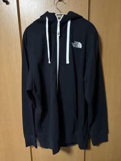 未使用　THE NORTH FACE ジップアップパーカー ブラック　XLサイズのサムネイル