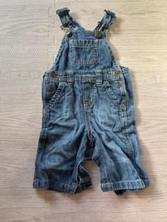 OLD NAVY デニムオーバーオール 3-6Mのサムネイル