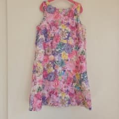 aletta couture 花柄 ノースリーブワンピースのサムネイル