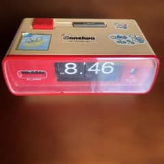 動作確認済み SEIKO クォーツ パタパタ時計 QN423R 置時計 レトロ